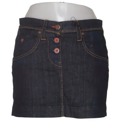 Spijkerrok (Blauw) van Levi Strauss & Co Katoen, Elastaan