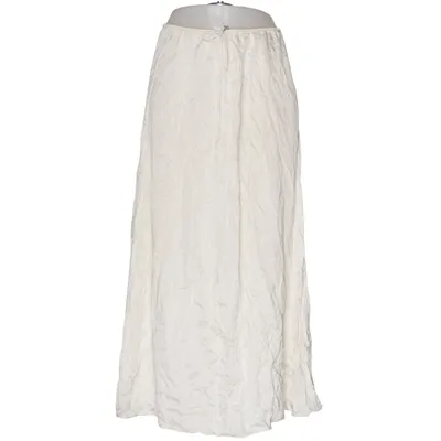 Maxi skirt (White) from Zara Home Silk