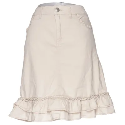 Rock (Beige) von Flash Jeans Baumwolle, Elasthan, Polyester