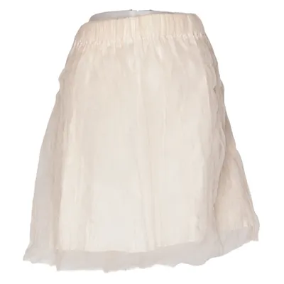 Tule rok (Beige) van Cathrine Hammel Katoen, Polyamide