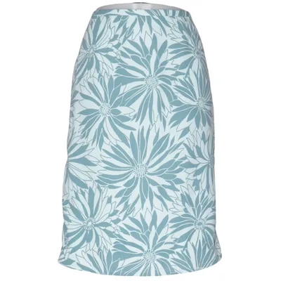 Rok (Blauw, Wit) van Pepper Corn Acetaat, Polyester
