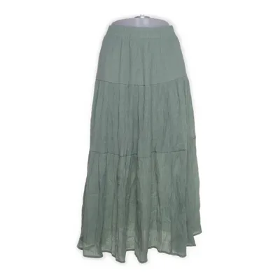 Maxi skirt (Green) from In April 1986 Polyester, Viscose