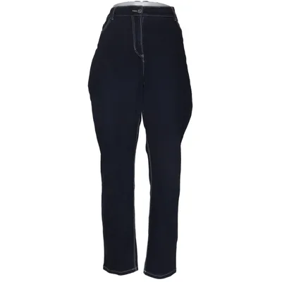 Jeans (Blå) fra Canda Premium Bomuld, Elastan, Polyester, Viscose