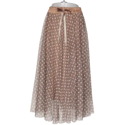 Tylnederdel (Beige, Hvid) fra Reunion Elastan, Polyester, Viscose