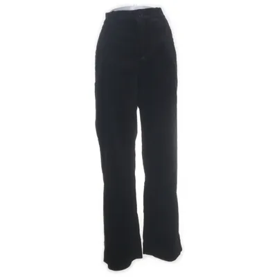 Corduroy pants (Black) from Lindex Cotton, Elastane