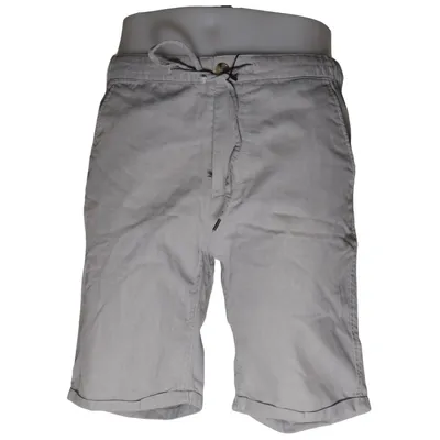 Shorts (Gray) from Benson Cotton, Elastane, Linen, Viscose