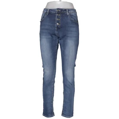 Jeans (Blue) from Place du Jour Cotton, Elastane
