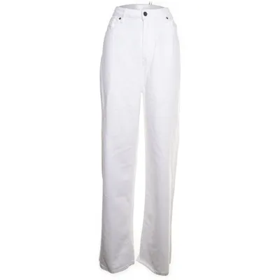 Jeans (Vit) från CoCouture Bomull, Lyocell