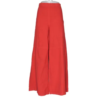 Pantalon patte d'éléphant (Rouge) de Ewa I Walla Coton