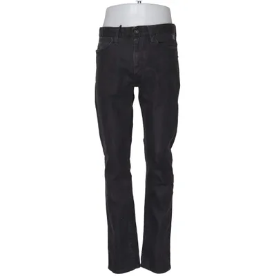 Jeans (Svart) från PSN Bomull, Elastan