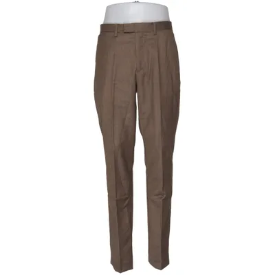 Kostuumbroek (Bruin) van John Henric Katoen, Polyester, Wol