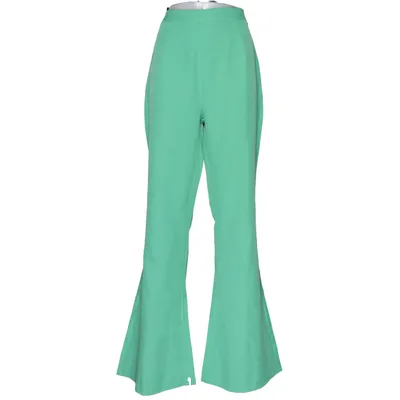 Pantalon patte d'éléphant (Vert) de Saint Genies Élasthane, Polyester