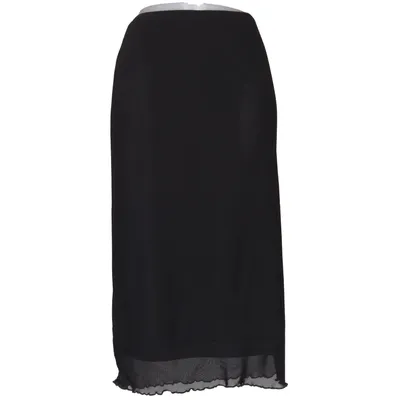 Maxi skirt (Black) from Monki Elastane, Polyester