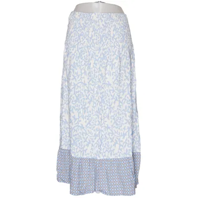 Jupe longue (Bleu, Blanc) de Sorbet Viscose