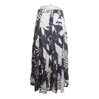 Maxi skirt (Gray, Multicolored) from Anna Glover x H&M Viscose