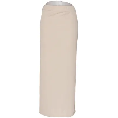 Maxi skirt (Beige) from Chica London Elastane, Polyester