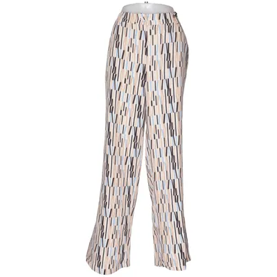Palazzo pants (Beige, Multicolored) from Naif Elastane, Polyester