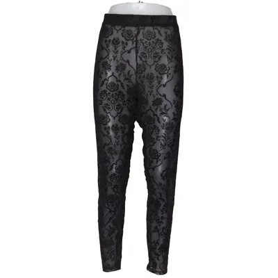 Leggings (Svart) från Shein Curve Elastan, Polyester