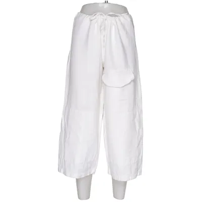 Bukser (Hvid) fra Staff Bomuld, Linned, Viscose