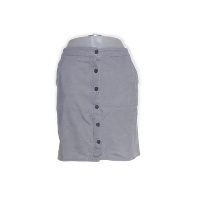 Skirt (Gray, White) from Ichi Cotton, Linen