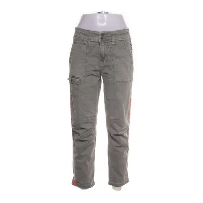 Spijkerbroek (Groen, Meerkleurig) van Anthropologie Katoen, Elastaan, Linnen, Viscose