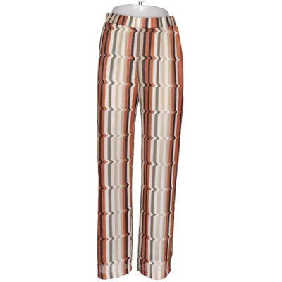 Palazzo broek (Bruin, Beige, Groen) van MXO Polyester