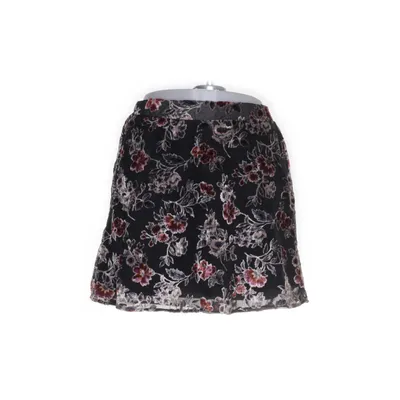 Nederdel (Sort, Flerfarvet) fra American Eagle Nylon, Polyester, Viscose