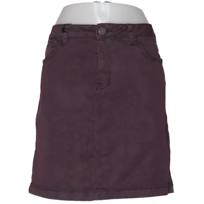 Denim skirt (Purple) from Flash Jeans Cotton, Elastane, Polyester