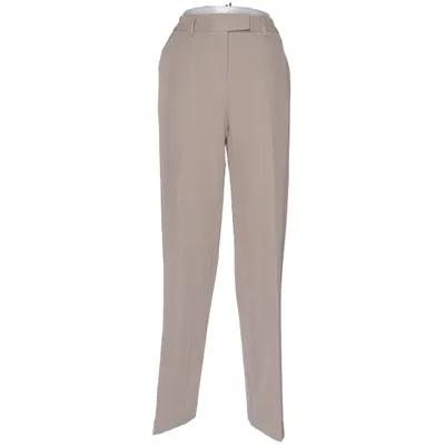 Kostuumbroek (Mid Waist Straight Pants) van NA-KD Elastaan, Polyester