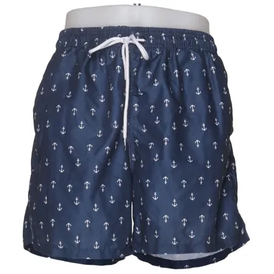 Swim shorts (Blue, White) from Waves Polyester