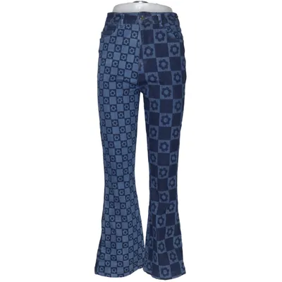 Jeans (Blå) från Jaded London Bomull, Elastan