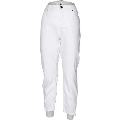 Jean (Blanc) de Your Sixth Sense Coton, Élasthane, Polyester