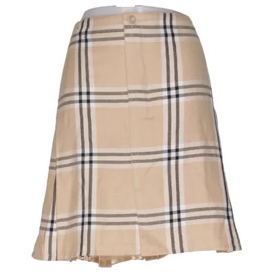 Kjol (Beige, Svart, Vit) från Rabalder Viskos, Ull