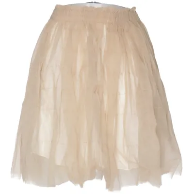 Tule rok (Beige) van Cathrine Hammel Nylon, Viscose