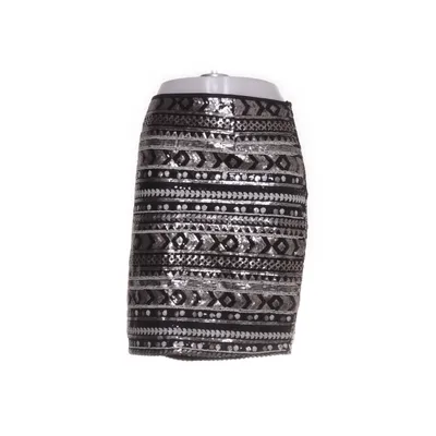 Kjol (Svart, Silverfärgad, Vit) från Fiore Polyamid, Polyester