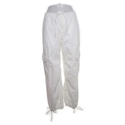 Pantalon cargo (Blanc) de Gina Tricot Coton