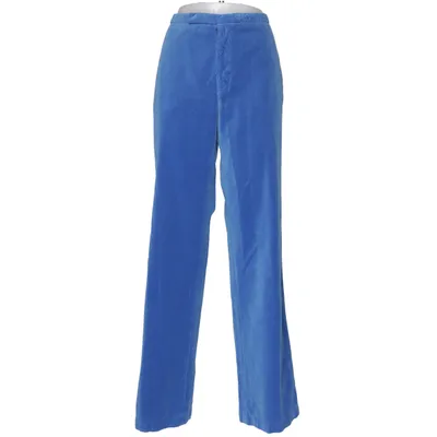 Pantalon en velours (Bleu) de Aspesi Coton