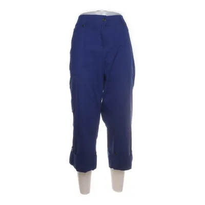 Three-quarter pants (Blue) from Sheego Casual Cotton, Elastane