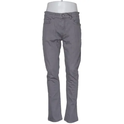 Jeans (Grå) från Avva Bomull, Elastan