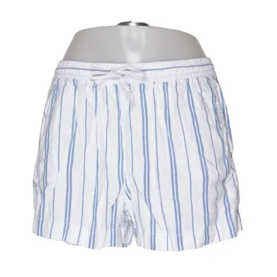 Shorts (Blå, Hvid) fra H&M Bomuld, Linned, Viscose