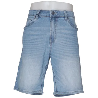 Short en jean (Bleu) de Buffalo David Bitton Coton, Élasthane, Polyester
