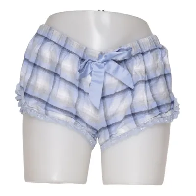 Short de pyjama (Bleu, Gris) de Hunkemöller Coton