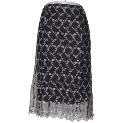 Skirt (Black, Silver) from Isabell Kristensen Cotton, Polyamide