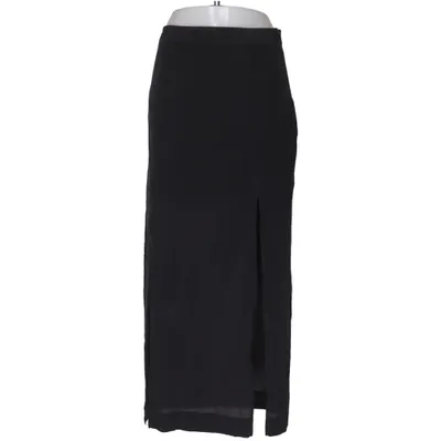 Maxi skirt (Black) from Madewell Polyester, Silk