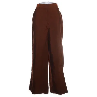 Kostuumbroek (Bruin) van H&M Trend Viscose, Acetaat, Polyamide