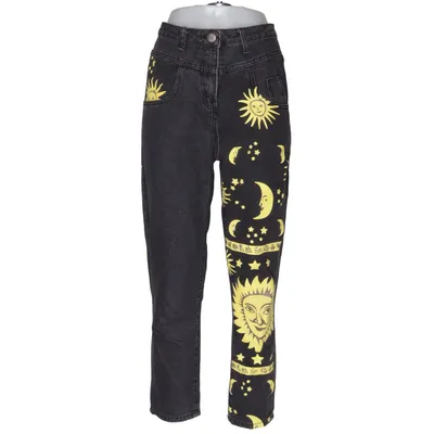 Jeans (Svart, Gul)