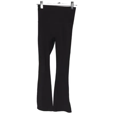 Pantalon (Noir) de H&M Move Polyester, Élasthane