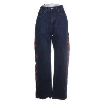 Spijkerbroek (Blauw, Meerkleurig) van Review Katoen, Polyester