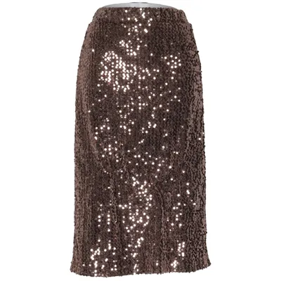 Skirt (Brown) from Atelier Evène Polyester