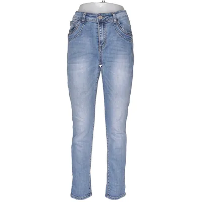 Jeans (Blue) from Karostar Cotton, Elastane, Polyester, Viscose